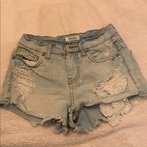 Jean shorts